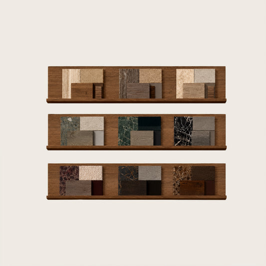 Materialablage für Moodboards